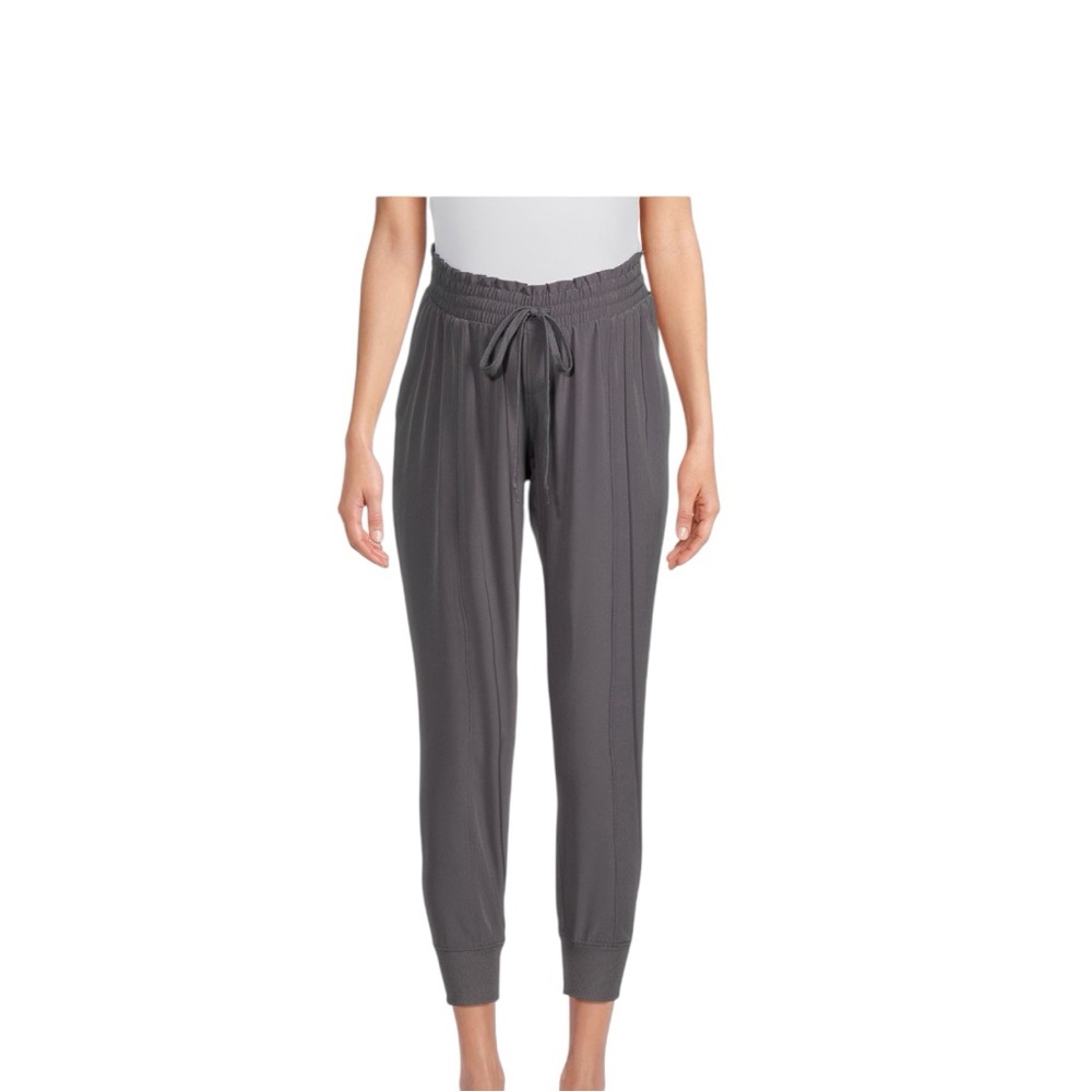 Time and Tru Women's Grey Maternity Jogger Pants, Size L (12-14) Brand New.